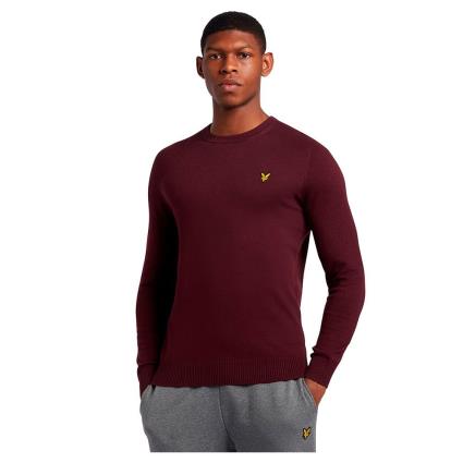 Lyle & Scott Cotton Merino Sweatshirt Vermelho S