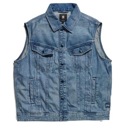 G-star Oversized Denim Vest Azul XS