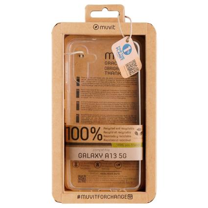 Muvit For Change Galaxy A13 5g Recycleteck Cover Transparente