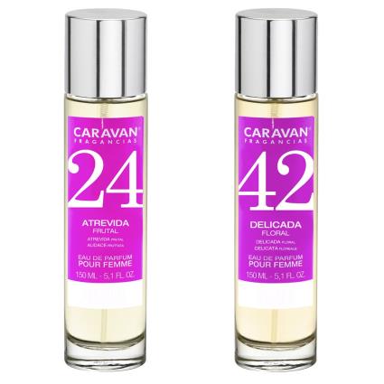 Caravan Nº42 & Nº24 Parfum Set Transparente