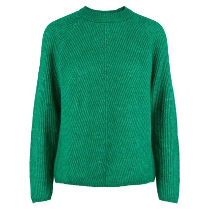Yas Alva O Neck Sweater Verde S