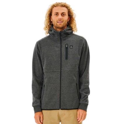 Rip Curl Anti Series Departed Full Zip Sweatshirt Verde XL