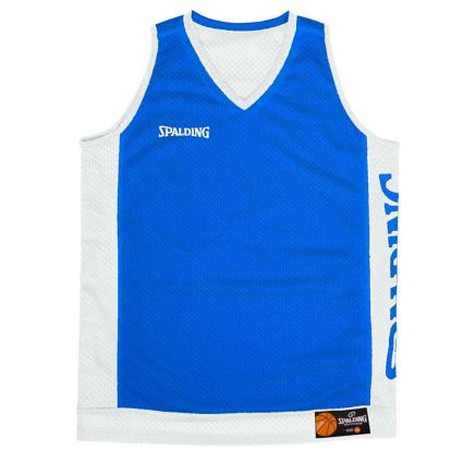 Spalding Reversible Sleeveless T-shirt Azul 128 cm