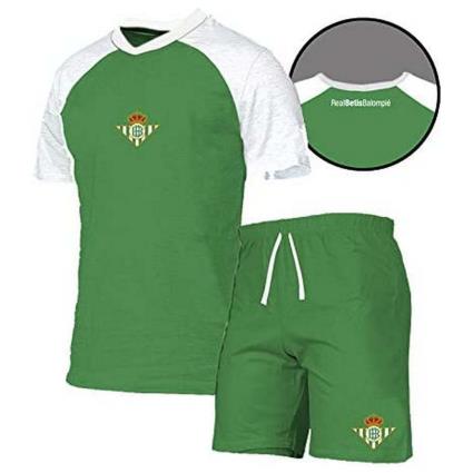 Real Betis Junior Short Sleeve Pyjama Verde 6 Years