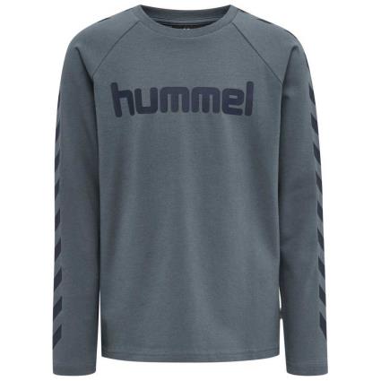 Hummel Boys Long Sleeve T-shirt Gris 12 Years