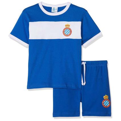 Rcd Espanyol Short Sleeve Pyjama Azul M