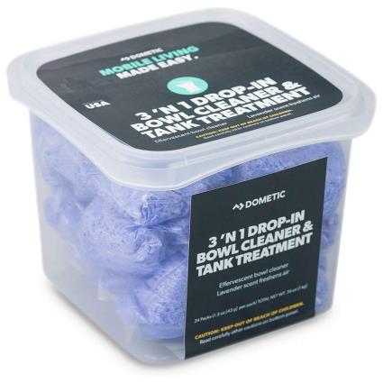 Dometic 3 N 1 Tank Cleaner 24 Units Transparente 1.5 Oz