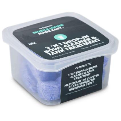 Dometic 3 N 1 Tank Cleaner 12 Units Transparente 1.5 Oz