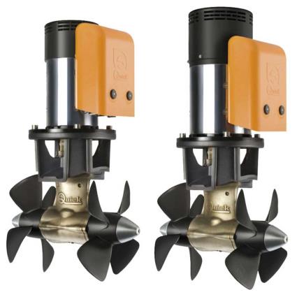 Quick Italy Double Bow Thruster 270 Kgf 24v 300 Mm 12kw Dourado