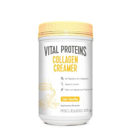Vital Proteins Collagen Creamer em Pó Baunilha 305g