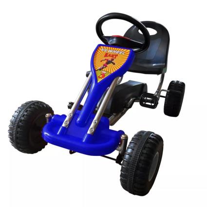 Kart a pedais azul