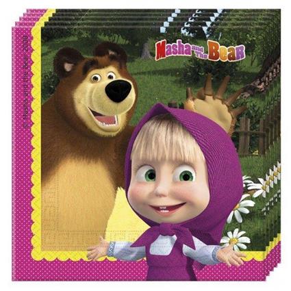 Guardanapos Masha e o Urso