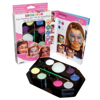 Kit  Pinturas Faciais Meninas 50 Rostos