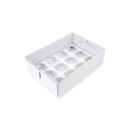 Caixa Cartão para 12 Cupcakes