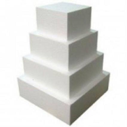 Esferovite Quadrado 25x25cm - 10cm altura