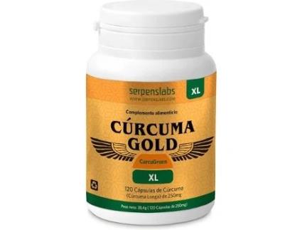 Suplemento Alimentar SERPENS Curcumagold / Curcugreen Xl (120 Cápsulas)