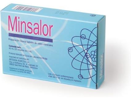 Suplemento Alimentar ARTESANIA Minsalor 20 Ampolas