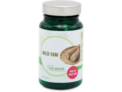 Suplemento Alimentar NATURLIDER Wild Yam Stdulas Vegetales (60 Cápsulas)