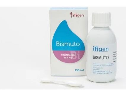 Suplemento Alimentar IFIGEN Bismuto Oligopharm (Manga, Açai, Chá Verde, Frambuesa - 150 ml)