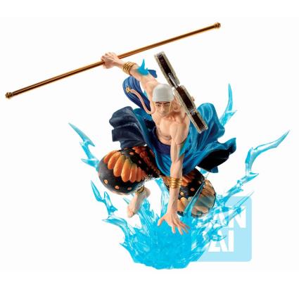 Bandai One Piece Enel Duel Memories Figure Dourado