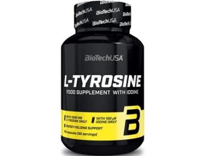 Suplemento Alimentar BIOTECH USA L - Tyrosina 500 Mg
