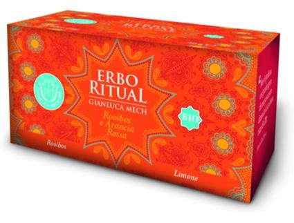 Bebida GIANLUCA MECH Erbo Ritual Rooibos E Arancia Rossa Bio 20 Filtros