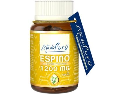 Suplemento Alimentar TONGIL Estado Puro Espino Blanco 1200 Mg 60 (Chocolate)