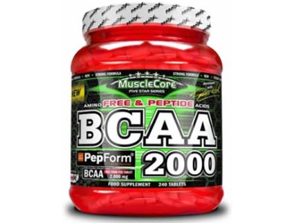 Suplemento Alimentar AMIX MUSCLECORE Bcaa 2000 240 Tabs (3 Comprimidos)