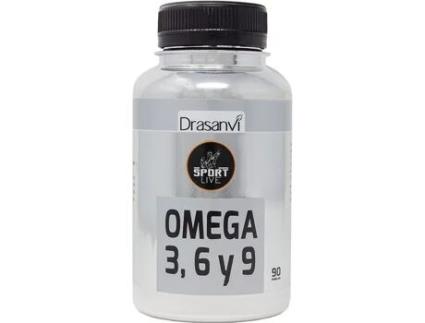 Suplemento Alimentar DRASANVI Omega 3 - 6 - 9 1000 Mg 90