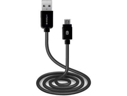 Cabo SBS  TEECCABLEMIC10POK (USB - Micro-USB - 1.5 m - Preto)