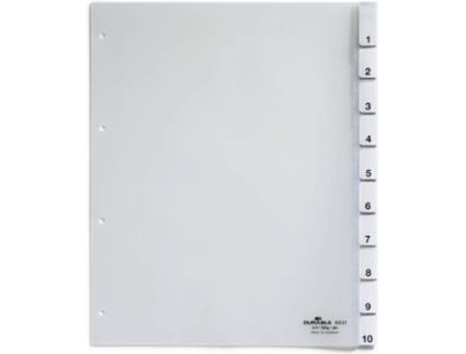 Separador  6831-19 Transparente (24,5 x 29,7 cm)