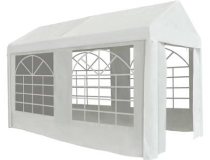 Pérgola  Jardim Branco (2x4 m)