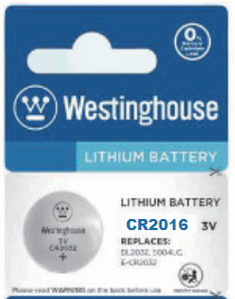 Pilha Botao Westinghouse Litio 3v Cr2016 (1un)