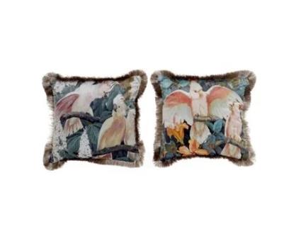 Almofada Dkd Home Decor Poliéster Alumínio Orient.