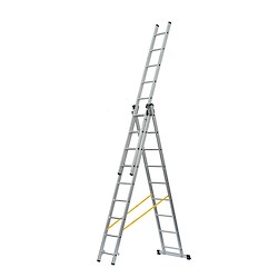 Escada transformável TTRIPLA ALUMÍNIO 10D 6.53M