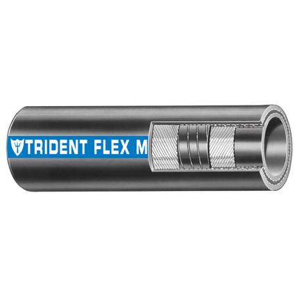 Trident Marine Wire Flex Water Hose 50´ Preto 1´´