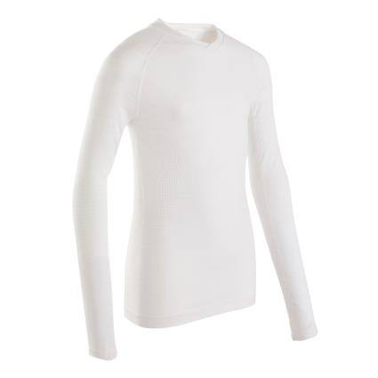 CAMISOLA TÉRMICA DE FUTEBOL CRIANÇA KEEPDRY 500 BRANCO