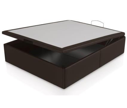 Sommier polipele café SQUARE BOX - Conforama