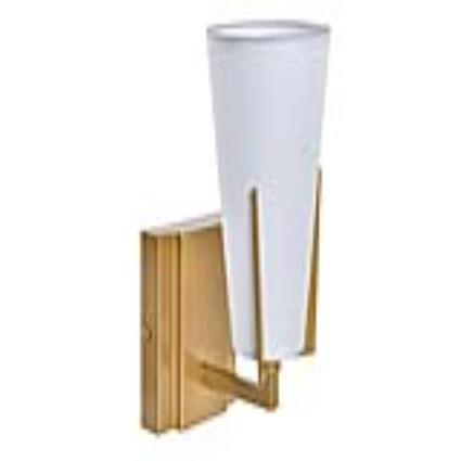 DKD HOME DECOR - Luminária de parede DKD Home Decor 25W Dourado Metal Poliéster Branco 220 V (12 x 14 x 25 cm) Luminária de parede DKD Home Decor 25W Dourado Metal Poliéster Branco 220 V (12 x 14 x 25 cm)