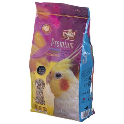 Vitapol Premium For A Cokatiel 1kg Food Birds Transparente