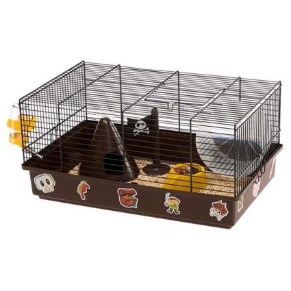 Ferplast Calceti 9 Pirates Hamster Cage Dourado