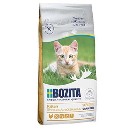 Bozita Kitten Grain Free Chicken 10kg Cat Food Transparente