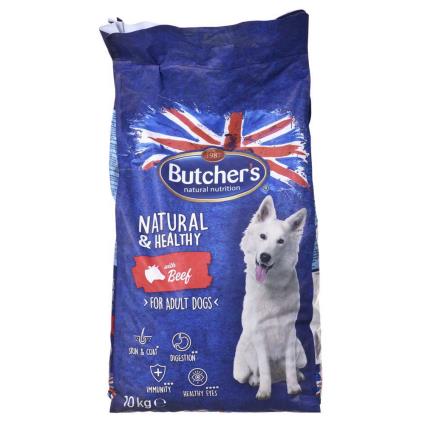 Butcher´s Natural Healthy Beed 10 Kg Dog Food Transparente