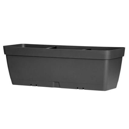 Artplast Lolego Pot With Water Reserve 60 Cm Flowerpot Preto