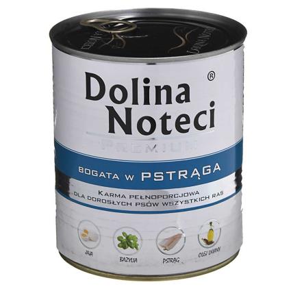 Dolina Noteci Premium Rich In Trout 800g Wet Dog Food Transparente