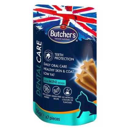 Butcher´s Dental Care 56 G Dog Food Transparente