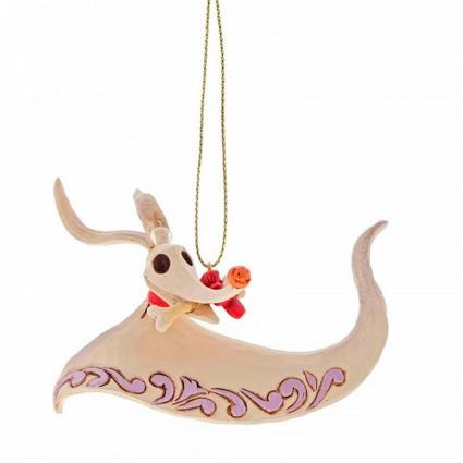 Disney Nightmare Before Christmas Zero Christmas Hanging Ornament Dourado