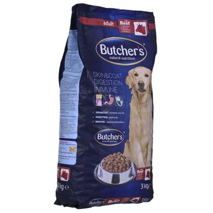 Butcher´s Natural Healthy Beed 3 Kg Dog Food Transparente