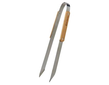 Pinça De Churrasco Garden Star Cabo Madeira 40cm