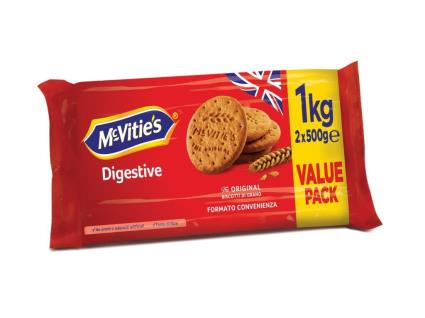 Bolacha Digestive Mcvitie's Original 1kg